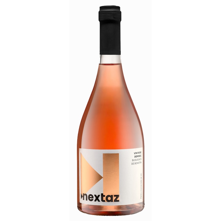 Vin Rose Nextaz, Busuioaca de Bohotin, Demisec, 0.75L