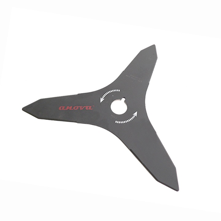 Disc (cutit) motocoasa Anova pt.iarba, 300mm, 3 cutite