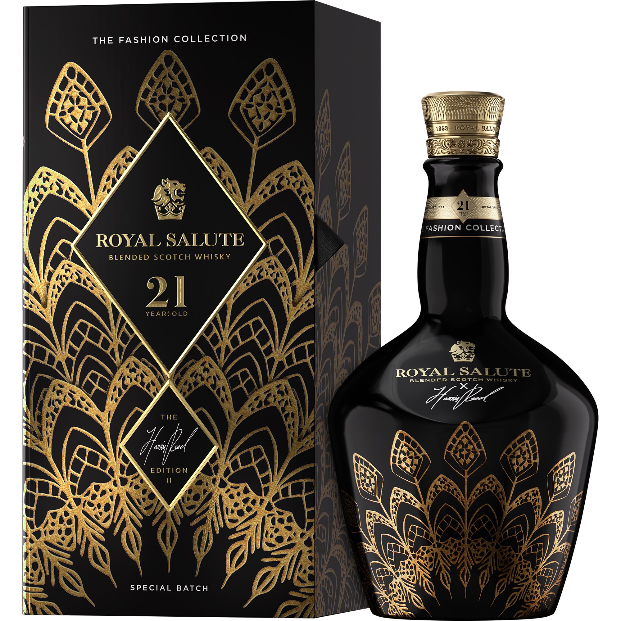 Whisky Royal Salute 21YO Harris Reed special Gold Limited Edition