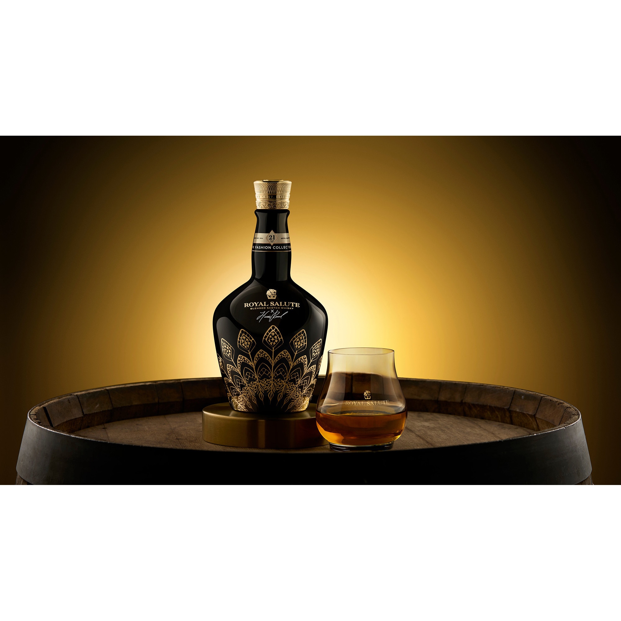 Whisky Royal Salute 21YO Harris Reed special Gold Limited Edition