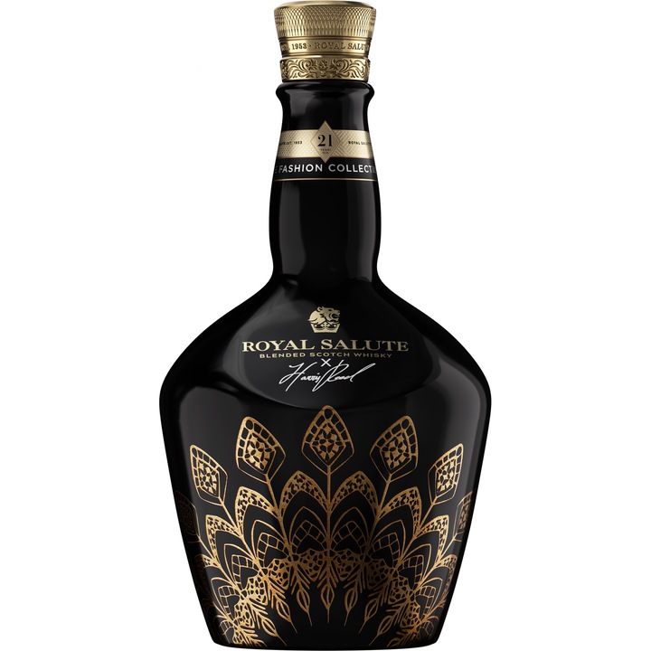 Whisky Royal Salute 21YO Harris Reed special Gold Limited Edition, 40%, 0.7l