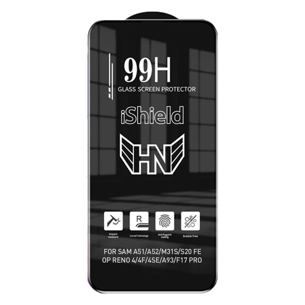 Folie pentru Oppo Reno 4 SE - protectie ecran Tempered Glass 99H - iShield