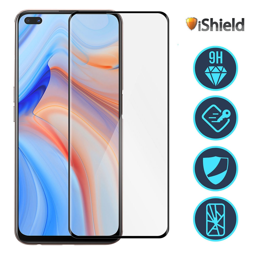 Folie pentru Oppo Reno 4 SE - protectie ecran Tempered Glass 99H - iShield