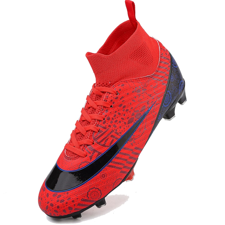 Мъжки футболни обувки, червени