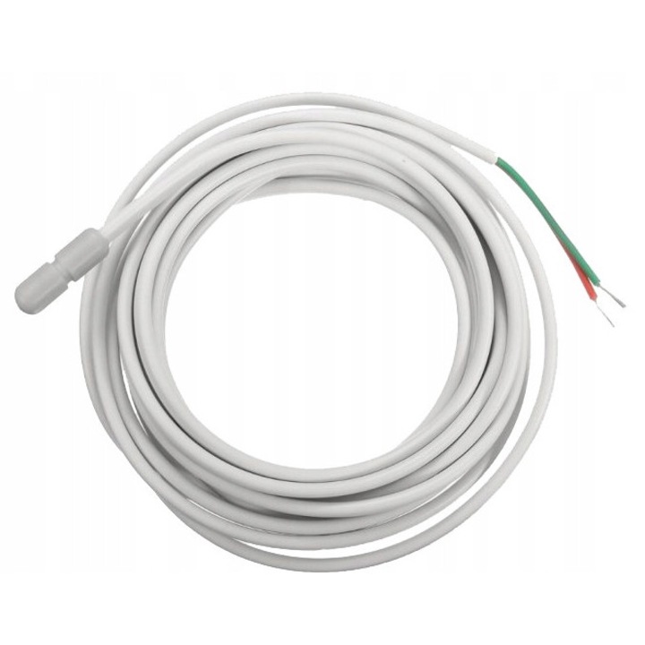 Capilar pentru regulator de temperatura, Aquer, 3 m, alb