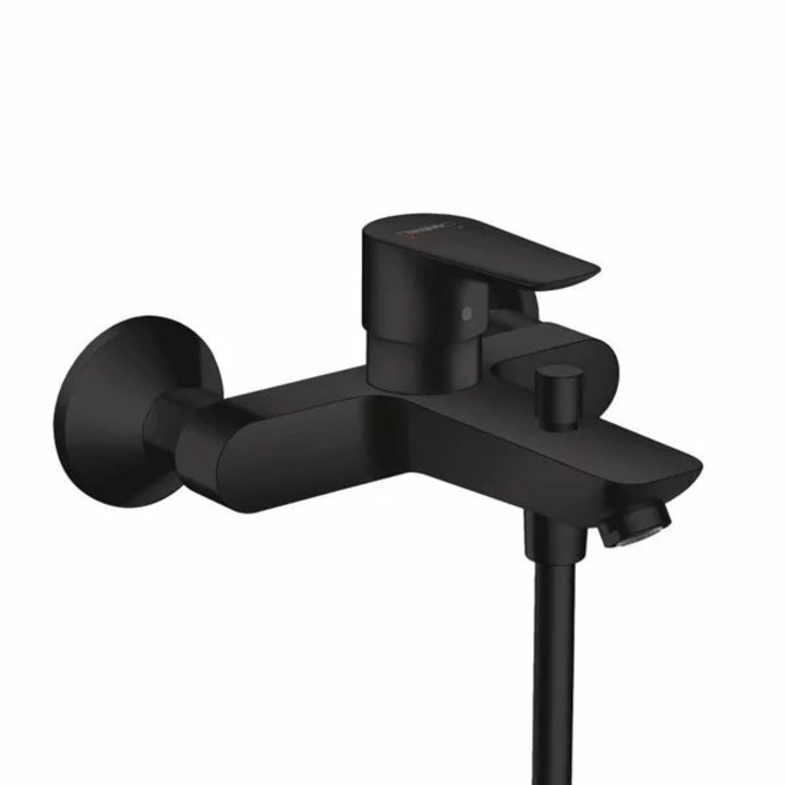 Baterie cada - dus Hansgrohe Talis E negru mat