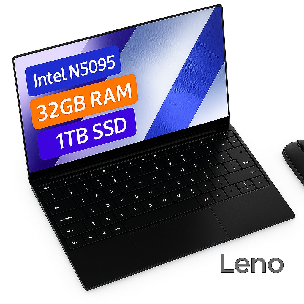 Laptop 15.6" cu procesor Intel N5095, 16GB RAM DDR4, 1TB SSD, 1920*1080 IPS, Windows 11, Tastatura Iluminata, Intel® UHD Graphics, 5000mAh, Roz