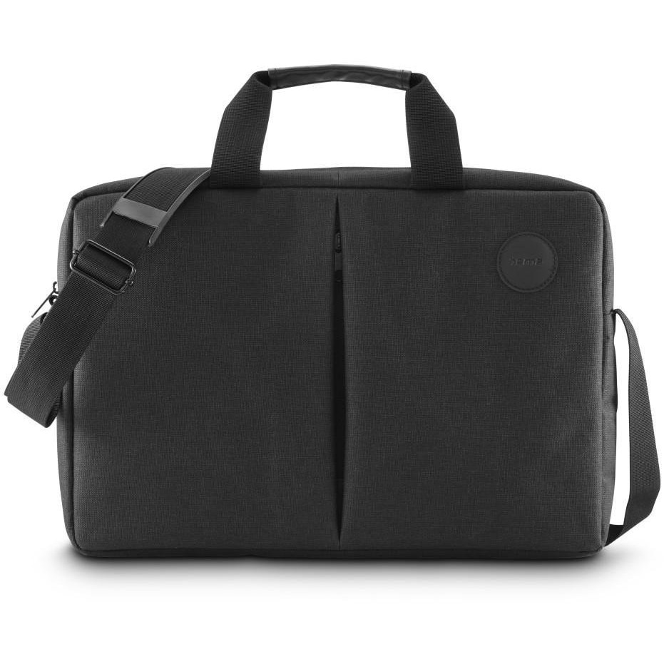 Rucsac laptop, Hama, 00231018, negru, 15, 6 inch, material poliester, unisex, buzunar frontal, inchidere fermoar, toarta de transport