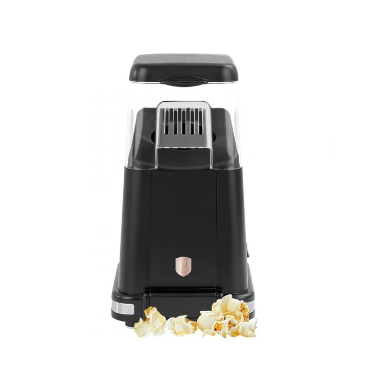 Aparat de facut popcorn, negru-rose gold - BH/9581