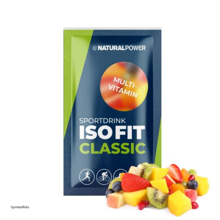 Electroliti Sportdrink ISO FIT, Natural Power, aroma de Multivitamine, 16 g