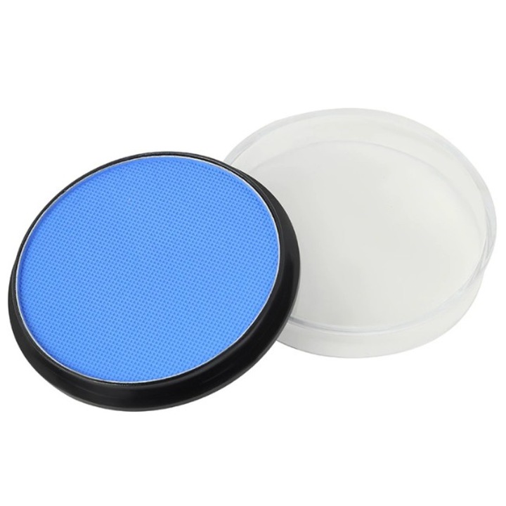 Arfesték és Testfesték, Foszforeszkáló Pigmenttel, 30 g, Vízre Aktiválódó, Kék, Stef's Cat