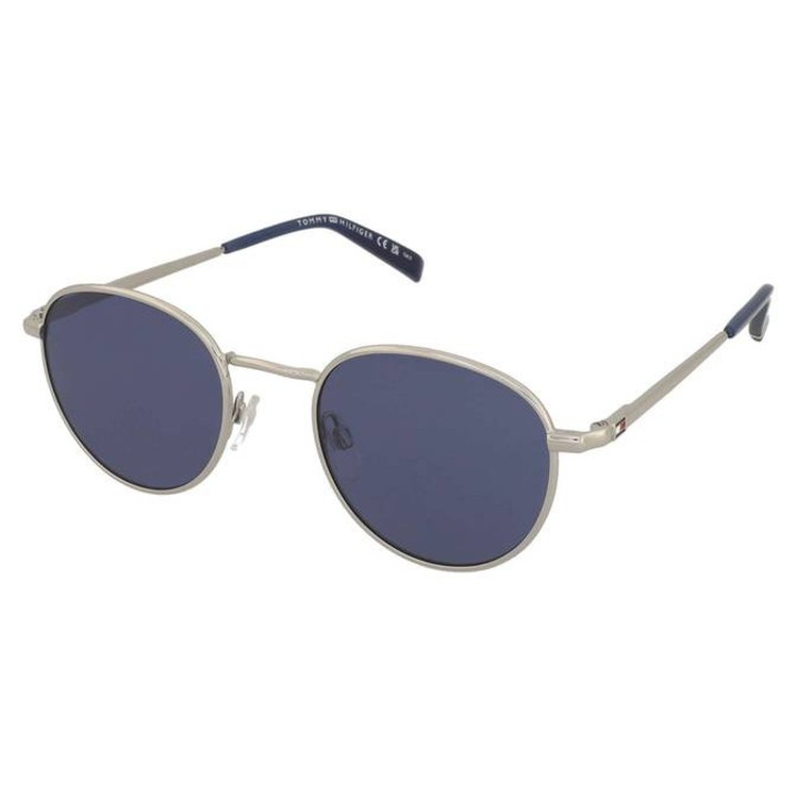 Ochelari de soare Tommy Hilfiger TH 2217/S, metalici, unisex, 010/KU