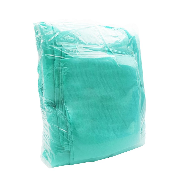 Set asternuturi de unica folosinta, Abena, verde, 1 set, 3 piese