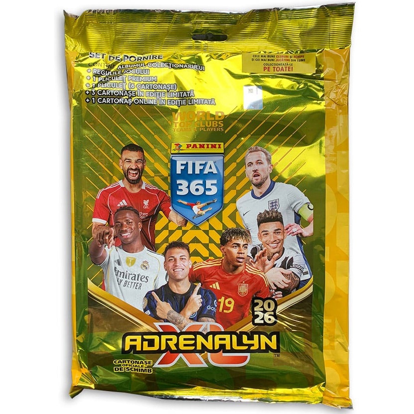 Set cartonase Panini FIFA 365 - Adrenalyn XL 2026, Starter Pack
