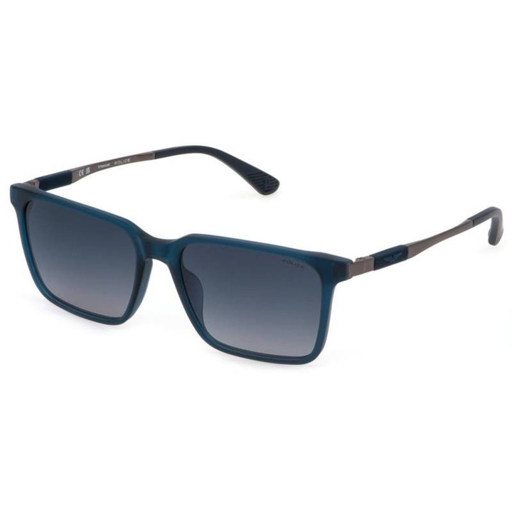 Слънчеви очила, Police, модел SPLP31 03LM, качествени лещи, черен цвят, унисекс