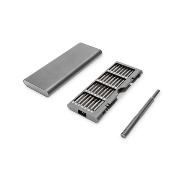 Precíziós csavarhúzó készlet 57 darabos, mobiltelefonhoz, laptophoz, órákhoz, szemüvegekhez, konzolhoz