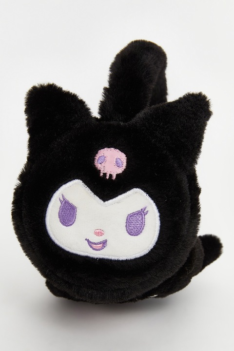 LC WAIKIKI, Protectii de urechi cu detalii brodate, Violet, Negru