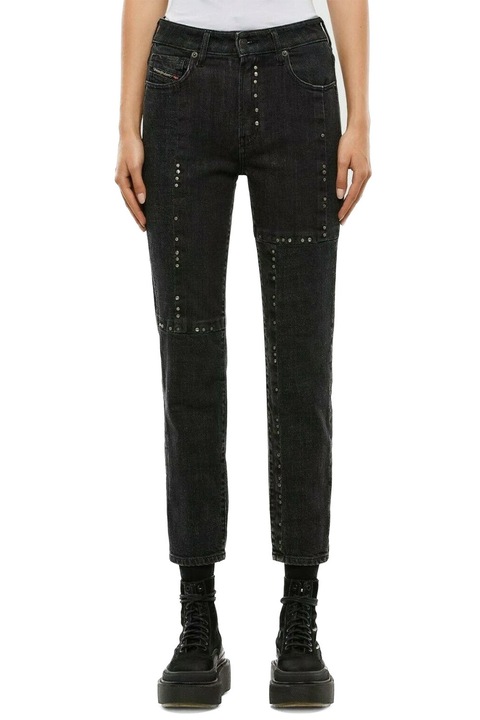 Blugi Diesel D-Joy Slim Fit 4235116 16121-36 de damă, Talie înaltă, Bumbac, W26, Negru