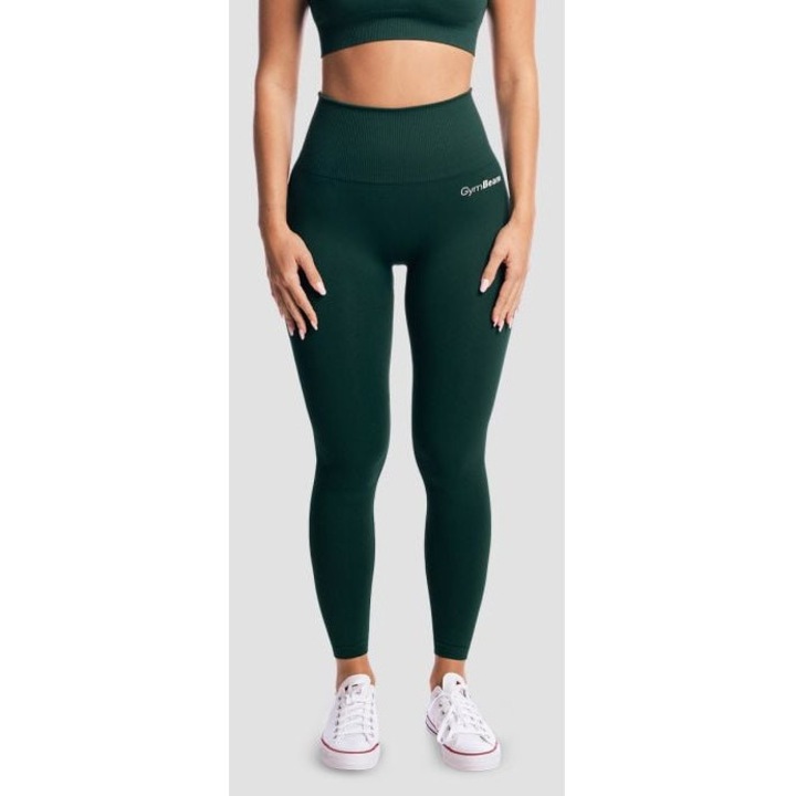 Colanti pentru femei GymBabe, GymBeam, Verde padure
