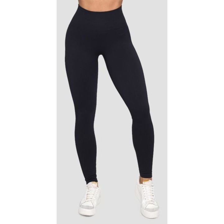 Colanti pentru femei Lift Seamless, GymBeam, Negru