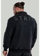 Hanorac Washed Black - STRIX, GymBeam, Negru