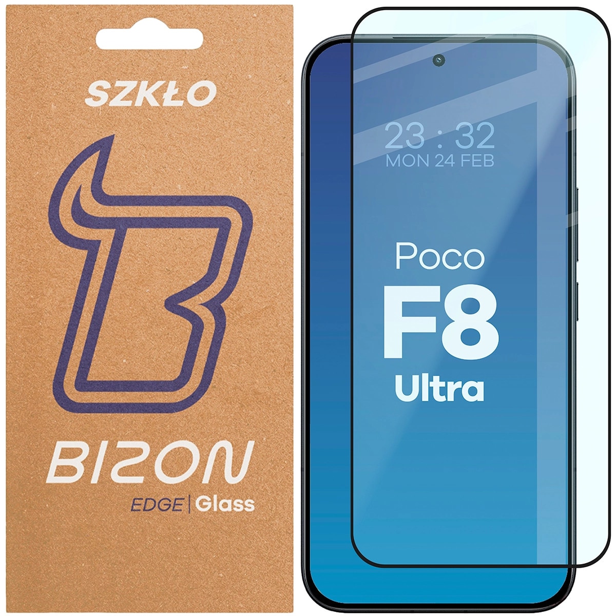 Sticla de protectie, Bizon Glass Edge 2 Pentru Xiaomi Poco F8 Ultra