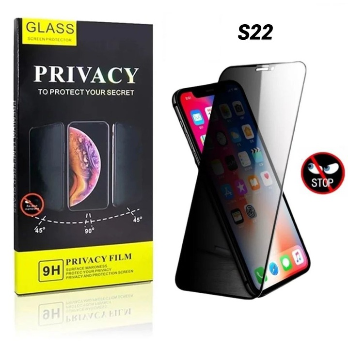 Folie Protectie Privacy pentru Samsung S22