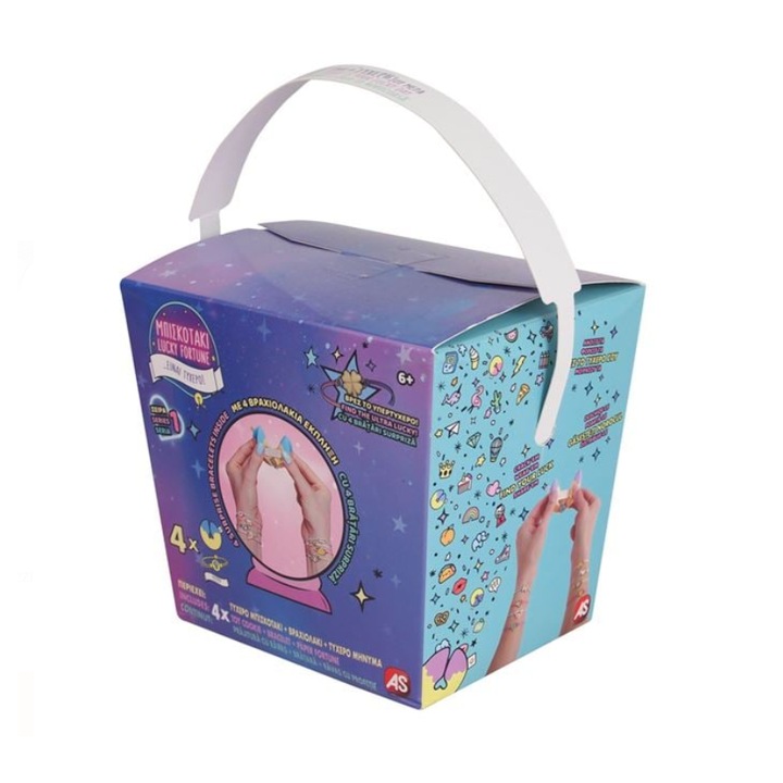 Set 4 Prajituri Jucarie Lucky Fortune, Lumi LUXURY, pentru fete, 6 ani, plastic