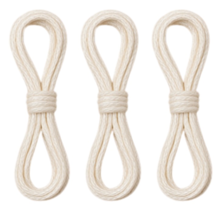 Set 3 ate Kendama 55cm, rezistente, nylon, pentru baieti 7-11 ani