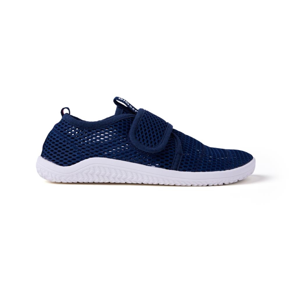 Gioseppo, Pantofi sport din plasa cu inchidere velcro Ambita, Bleumarin, 34 EU