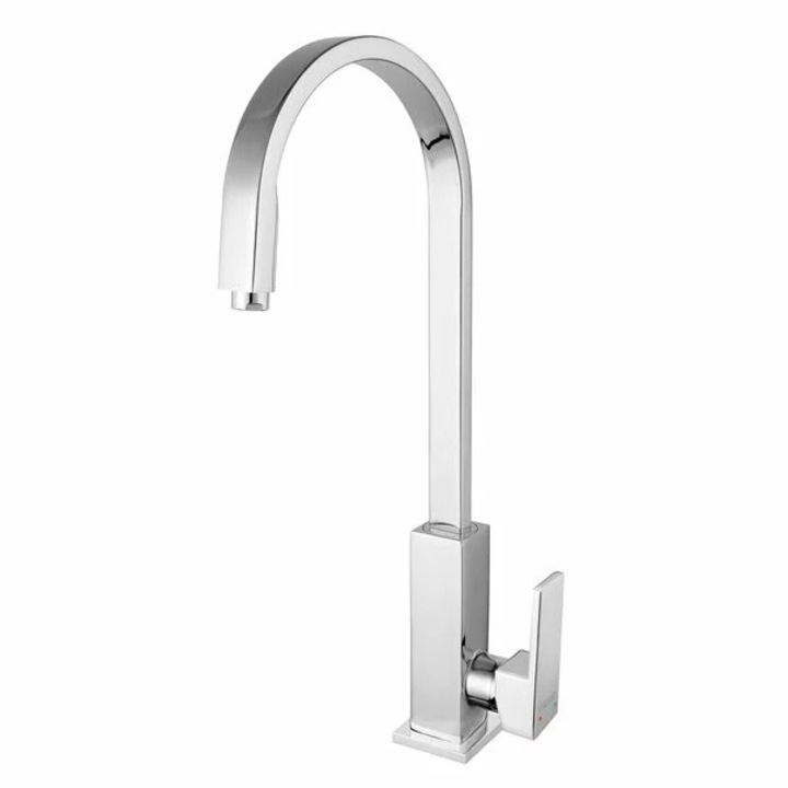 Ferro Zicco króm konyhai csaptelep magas csővel