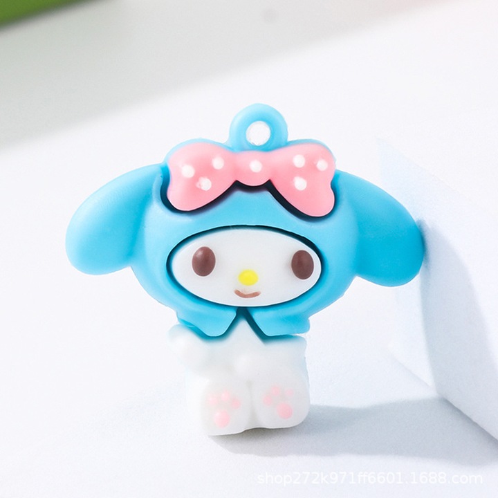 Breloc cu jucarie pufoasa Sanrio, 10cm