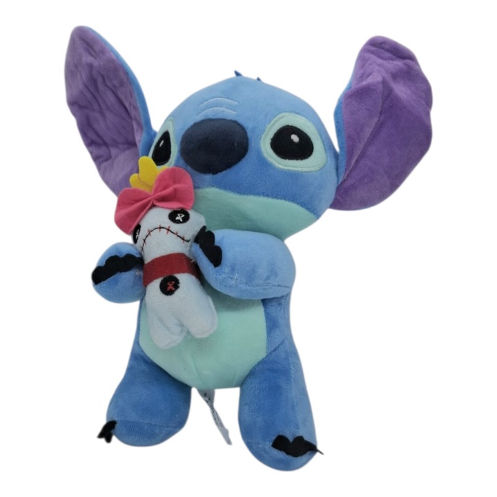 Jucarie de plus Stitch cu papusa norocoasa 28cm