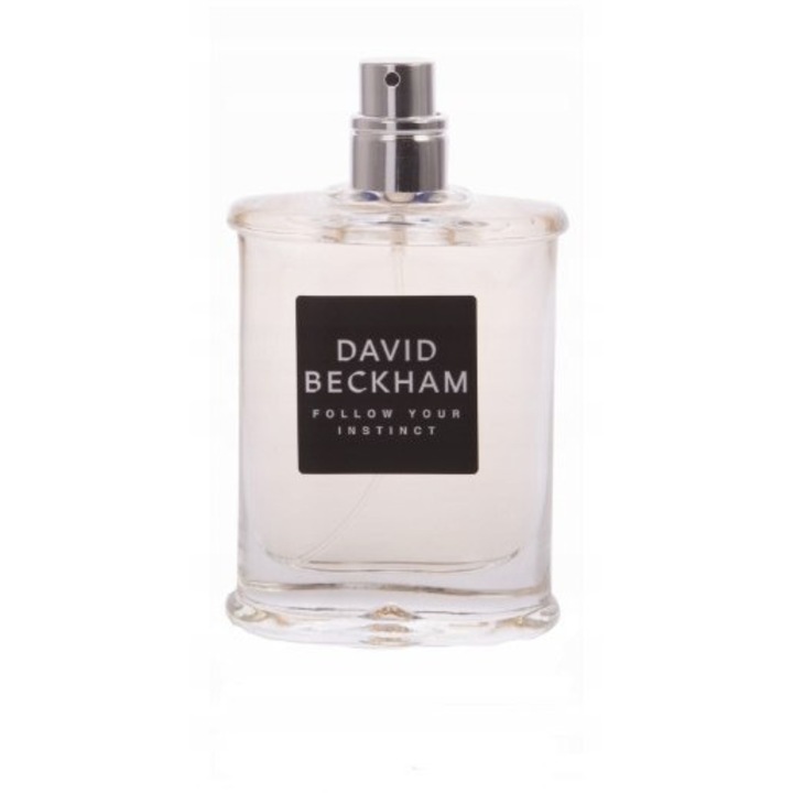 Apa de toaleta barbati David Beckham Follow Your Instinct, 50ml, lemnos aromat, portocala
