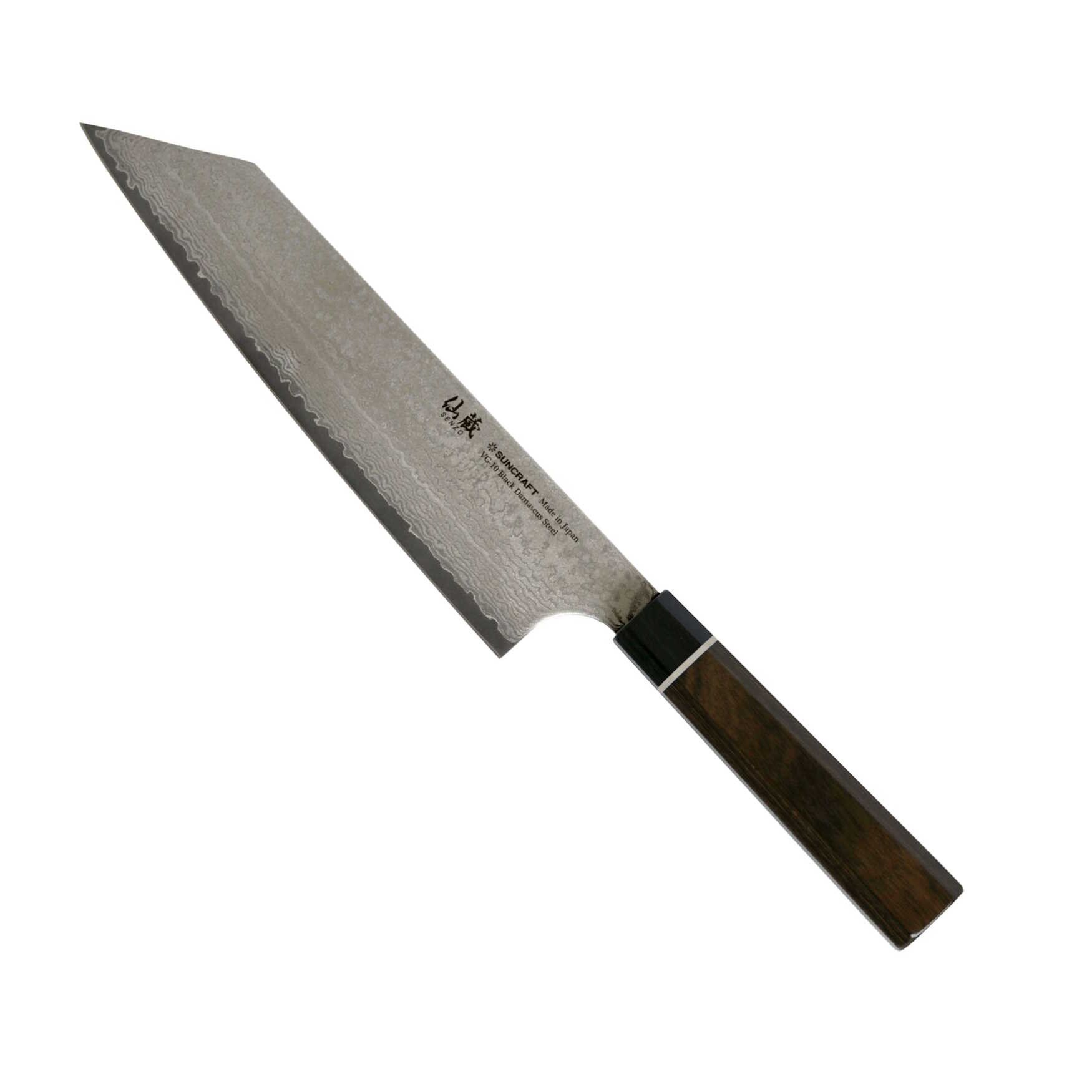 Cutit Kiritsuke Bunka Suncraft Senzo VG10 200 mm, 67 straturi
