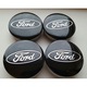 Set 4 capacele roti, pentru gaura centrala, pentru jante de aliaj Ford Focus, Mondeo, Kuga, Fiesta, Fusion, diametru exterior 54 mm, negru