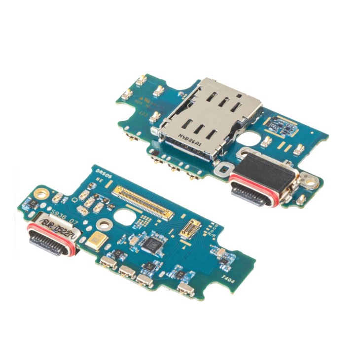 Port de încărcare pentru Samsung S25 Plus, set, mufa de încărcare, cititor SIM, microfon