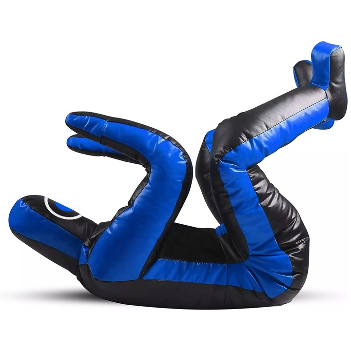 N-35 PVC MMA bábu, 180 cm, kék, töltetlen