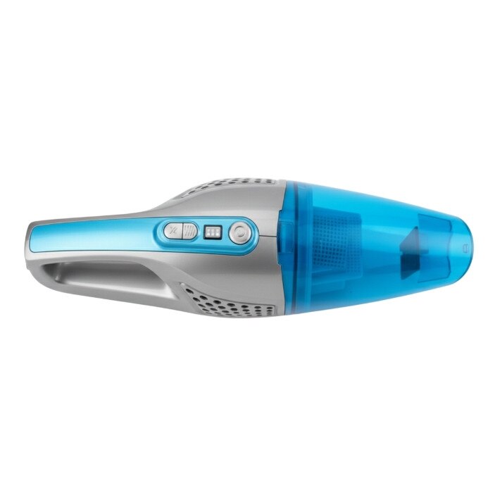 Aspirator vertical cu acumulator, 110 W, 30 min functionare, 2 viteze, 500 ml, accesorii pentru spatii inguste, set complet.