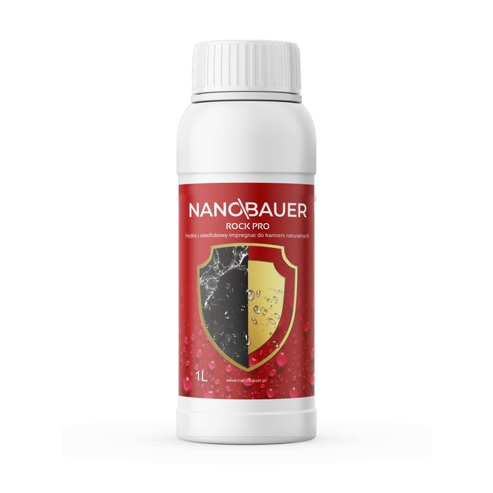 Hidroizolație Nanobauer ROCK PRO pentru pietre naturale, incolor, 1L