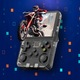 Ретро преносима конзола R36S, 64GB, над 15000 предварително инсталирани класически игри, 3.5” HD IPS екран, двоен 3D джойстик, оригинална система ArkOS 2.0, батерия 3500mAh, сива