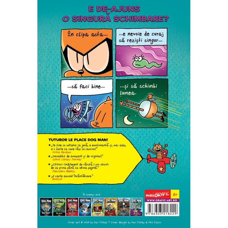 Dog man 8. Aport-22, Dav Pilkey - eMAG.ro