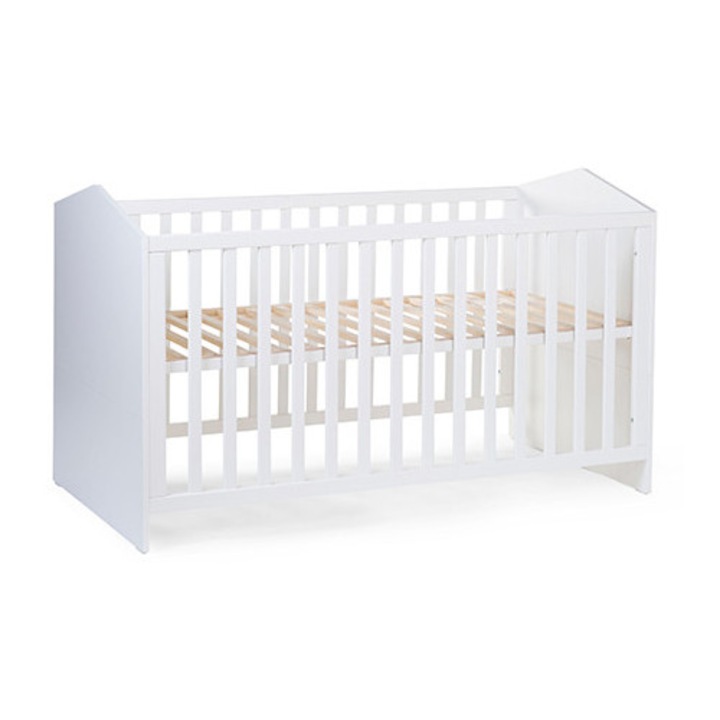 Patut copii Cabin White, 70X140 cm