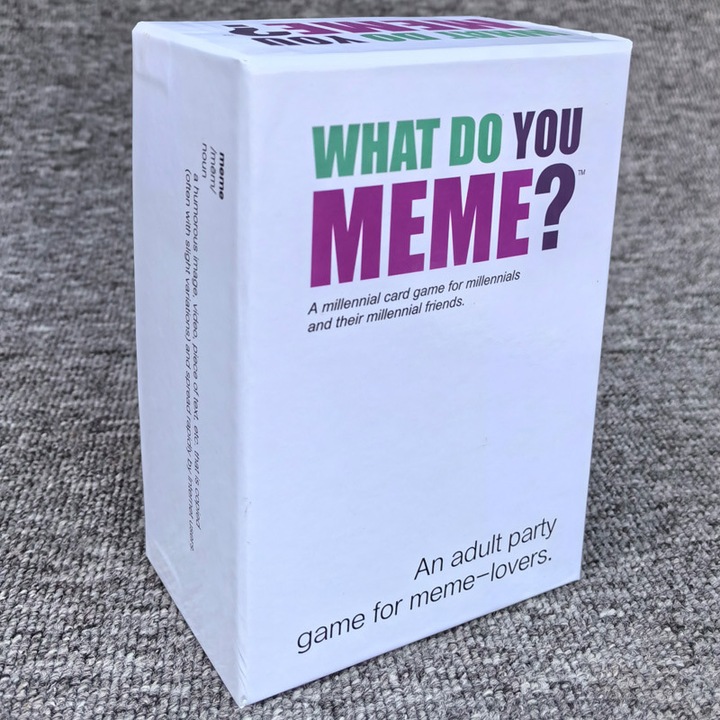 Jocuri de societate, TodyJeyHo, WHAT DO YOU MEME? Core Game, joc pentru adulti, 8-20 jucători