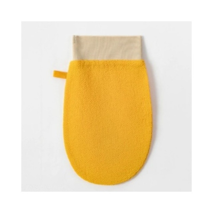 Prosop de baie，Servet de baie texturizat minimalist，galben，H0012-C3