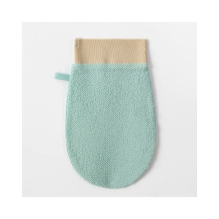 Prosop de baie，Servet de baie texturizat minimalist，verde cerulean，H0012-C5