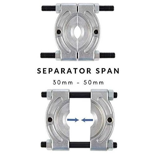 Set scule auto, separator rulment 30-50mm, extractor universal ...