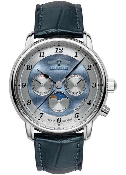 Ceas barbatesc Zeppelin 8536-3, piele