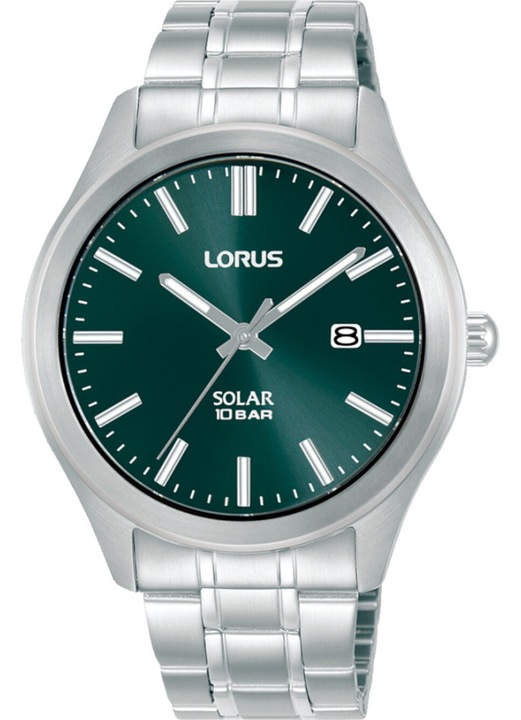 Ceas barbatesc Lorus RX391AX9, culoare argintie, curea din otel inoxidabil
