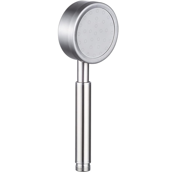 Para de dus inox, presiune inalta, filtru, argintiu, 22x8x4cm